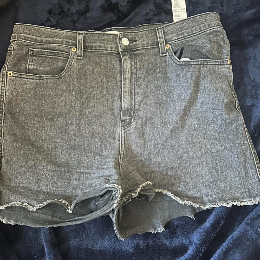 Signature by Levi Strauss Gray Denim Shorts